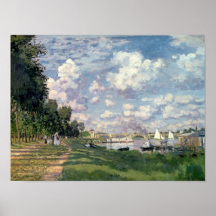Claude Monet   The Marina at Argenteuil, 1872 Poster