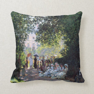 Claude Monet The Parc Monceau Cushion