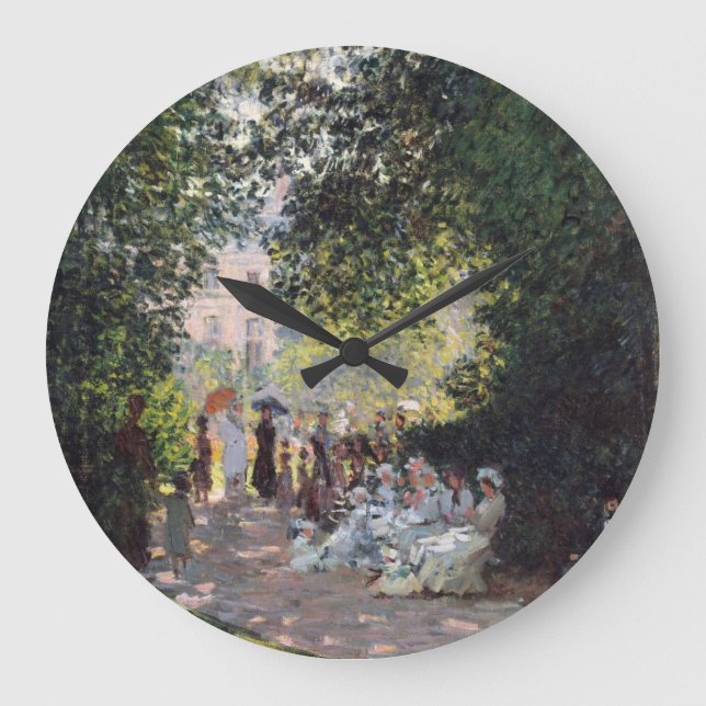 Claude Monet | The Parc Monceau Large Clock (Front)