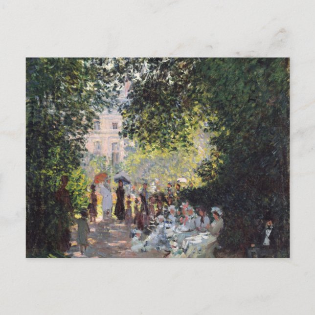 Claude Monet | The Parc Monceau Postcard (Front)