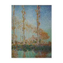 Claude Monet - The Poplars Artwork