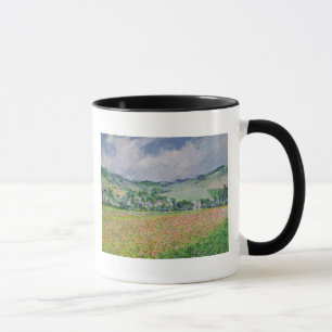 Claude Monet The Poppy Field near Giverny, 1885 Mug