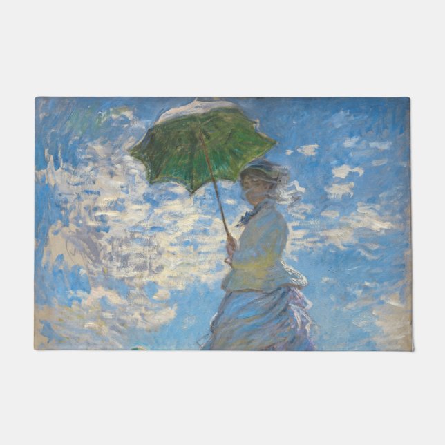 Claude Monet - The Promenade, Woman with a Parasol Doormat (Front)