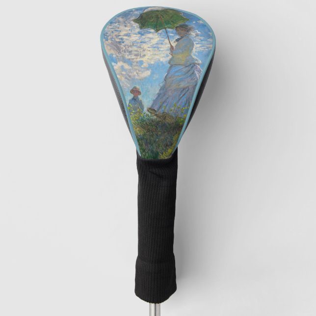 Claude Monet - The Promenade, Woman with a Parasol Golf Head Cover (Front)
