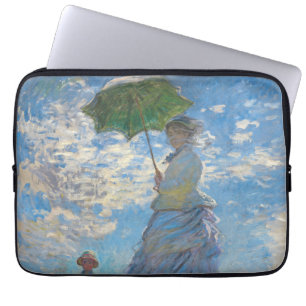 Claude Monet - The Promenade, Woman with a Parasol Laptop Sleeve