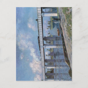 Claude Monet The Railway Bridge at Argenteuil 1873 Postcard