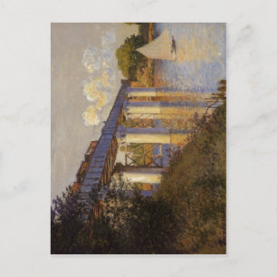 Claude Monet The Railway Bridge at Argenteuil Le P Postcard