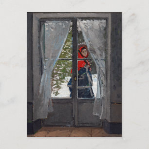 Claude Monet The Red Kerchief Postcard