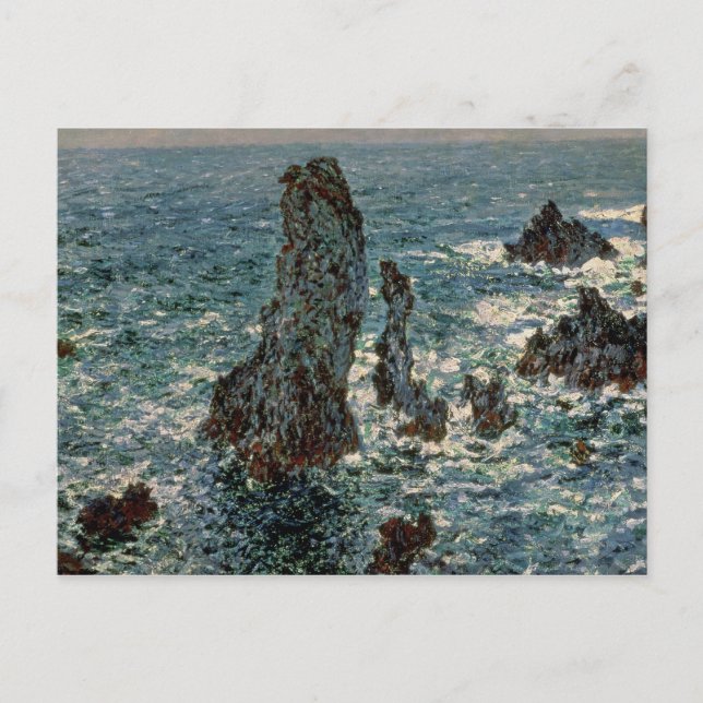 Claude Monet | The Rocks at Belle-Ile, 1886 Postcard (Front)