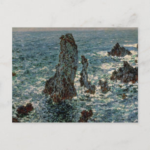 Claude Monet The Rocks at Belle-Ile, 1886 Postcard