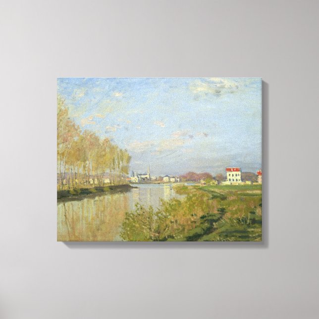 Claude Monet | The Seine at Argenteuil, 1873 Canvas Print (Front)