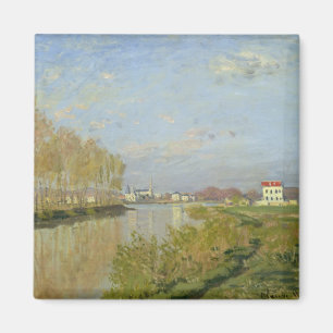 Claude Monet The Seine at Argenteuil, 1873 Magnet