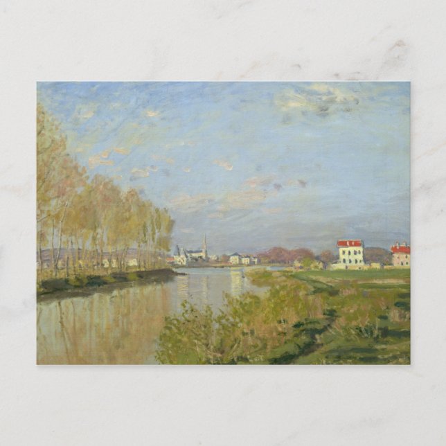 Claude Monet | The Seine at Argenteuil, 1873 Postcard (Front)