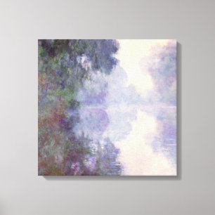 Claude Monet - The Seine at Giverny, morning mist Canvas Print