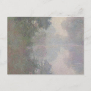 Claude Monet   The Seine at Giverny, Morning Mists Postcard