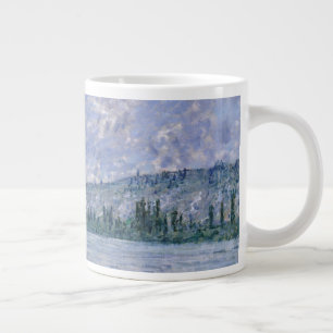 Claude Monet   The Seine at Vetheuil Large Coffee Mug