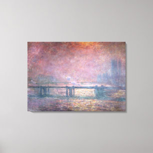 Claude Monet The Thames at Charing Cross, 1903 Canvas Print