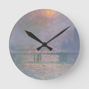 Claude Monet   The Thames with Charing Cross Round Clock