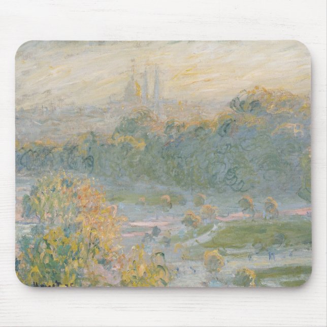 Claude Monet | The Tuileries  1875 Mouse Mat (Front)