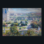 Claude Monet - The Tuileries Gardens Invitation<br><div class="desc">The Tuileries Gardens / Les Tuileries - Claude Monet,  1876</div>