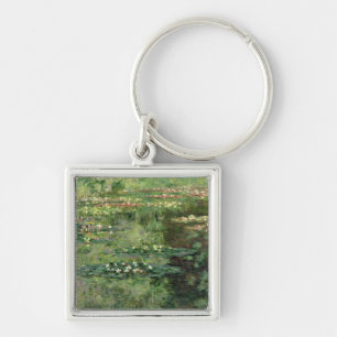 Claude Monet   The Waterlily Pond, 1904 Key Ring