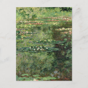 Claude Monet The Waterlily Pond, 1904 Postcard
