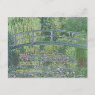 Claude Monet The Waterlily Pond: Green Harmony Postcard