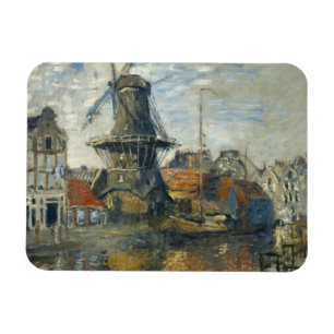 Claude Monet - The Windmill on the Onbekende Magnet