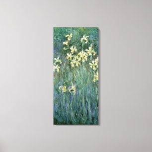 Claude Monet   The Yellow Irises Canvas Print