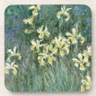 Claude Monet The Yellow Irises Coaster