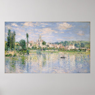 Claude Monet V�theuil in Summer Poster