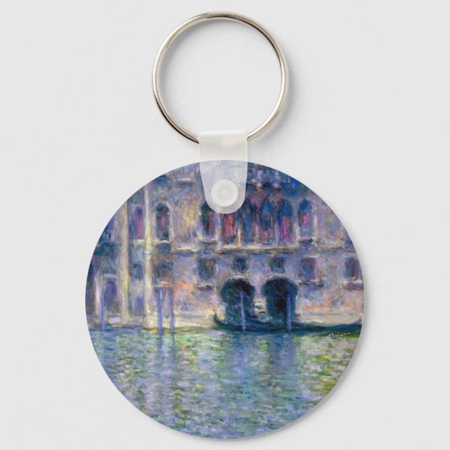 Claude Monet Venice Key Ring (Front)
