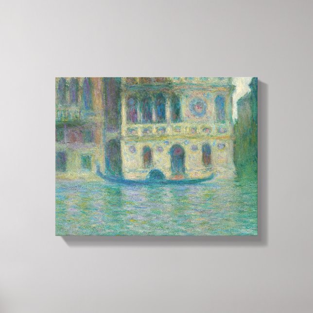 Claude Monet - Venice, Palazzo Dario Canvas Print (Front)