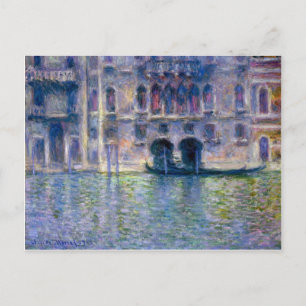 Claude Monet Venice Postcard
