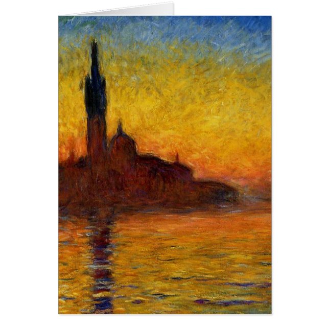 Claude Monet // Venice Twilight (Front)