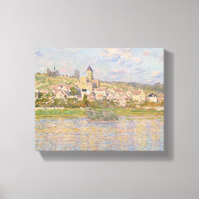 Claude Monet - Vetheuil Canvas Print (Front)