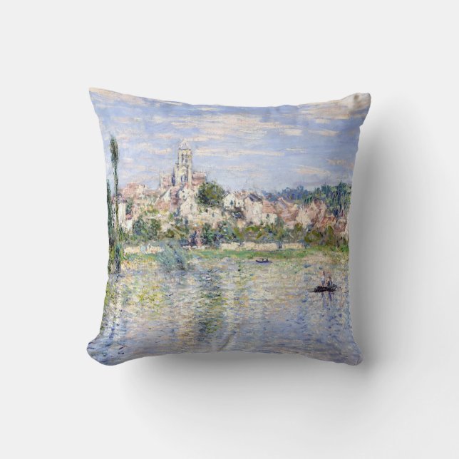 Claude Monet Vétheuil in Summer Cushion (Front)