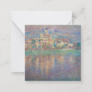 Claude Monet - Vetheuil, Sunset Card