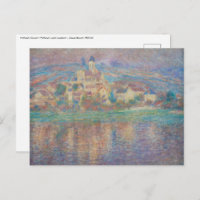 Claude Monet - Vetheuil, Sunset