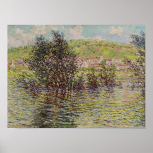 Claude Monet Vetheuil, View from Lavacourt, 1879 Poster