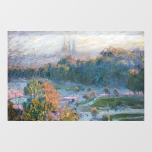 Claude Monet - View of the Tuileries, Study Window Cling