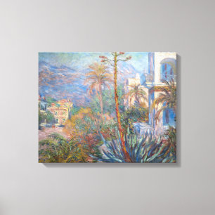 Claude Monet - Villas at Bordighera Canvas Print