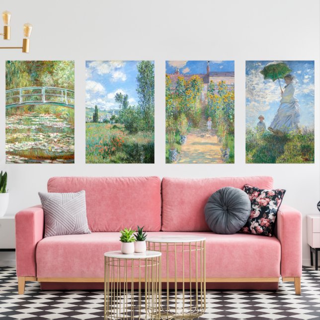 Claude Monet Vintage Masterpieces (Livingroom)