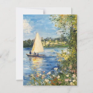 Claude Monet Vintage Postcard