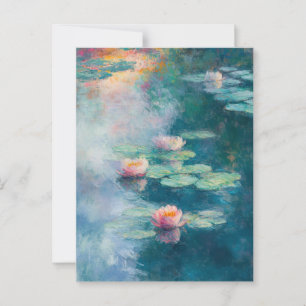 Claude Monet Vintage Postcard