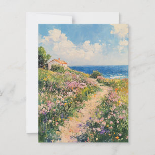 Claude Monet Vintage Postcard