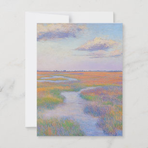 Claude Monet Vintage Postcard 