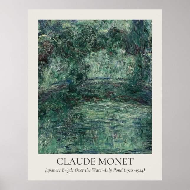 Claude Monet Vintage Wall Art 11x14 Ratio (Front)