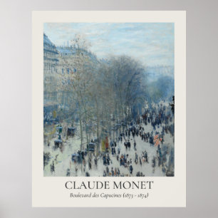 Claude Monet Vintage Wall Art 11x14 Ratio