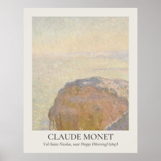 Claude Monet Vintage Wall Art 11x14 Ratio